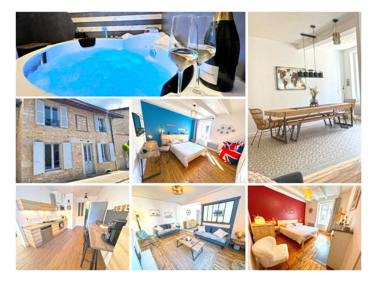 Hébergement de vacances Maison En Pierre Jacuzzi A 500m De L'ain 3ch 8p